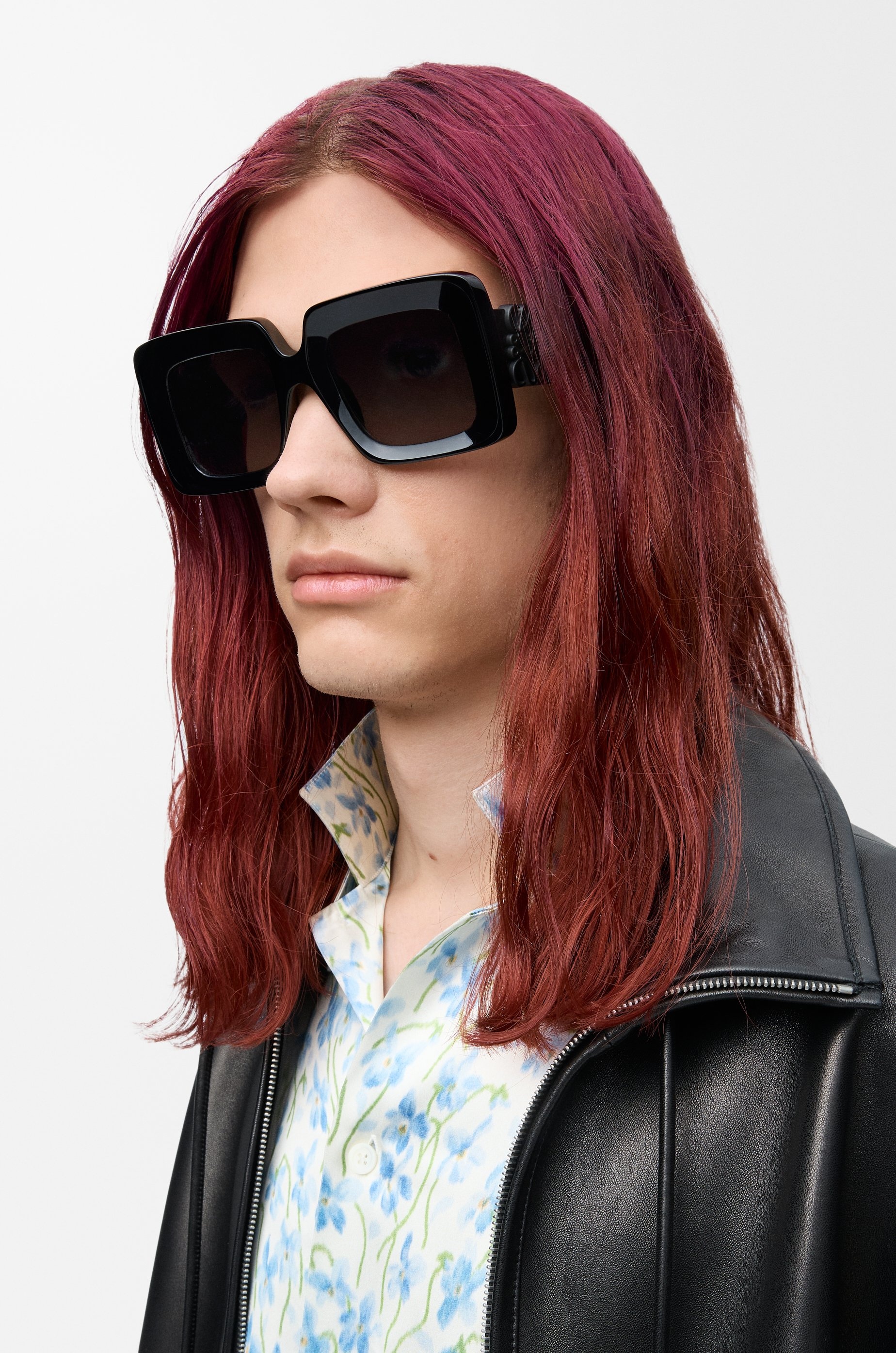 Beveled Square Maxi Anagram sunglasses - 2