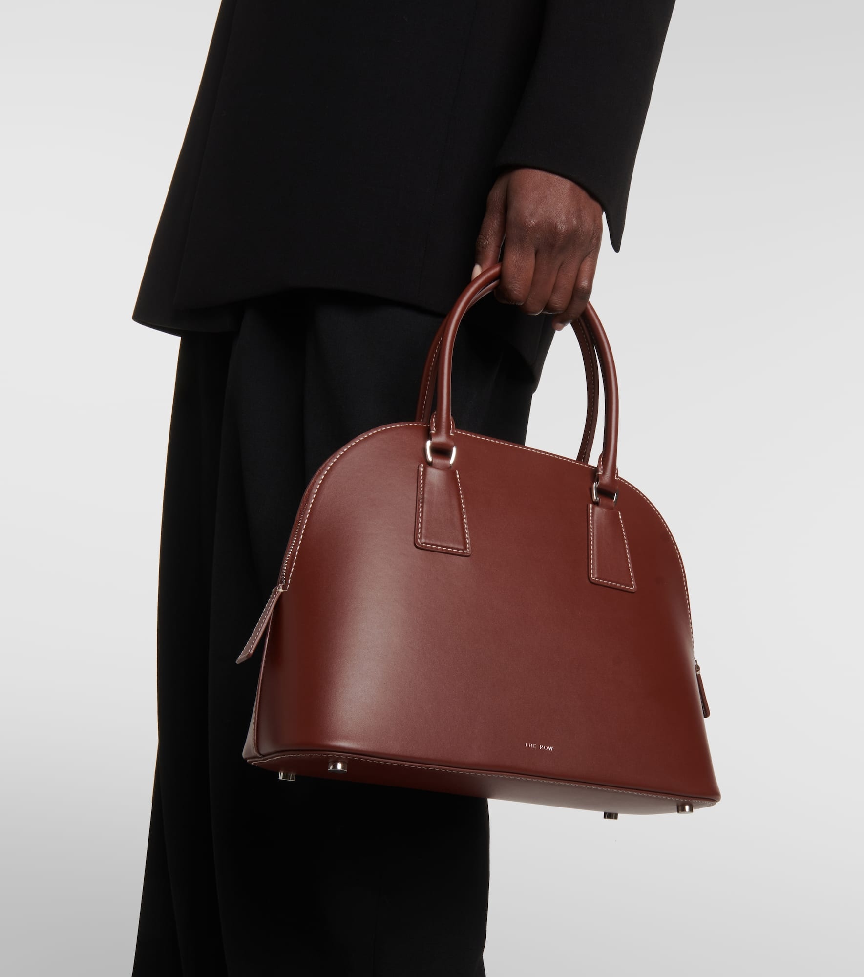 Nina Small leather tote bag - 2