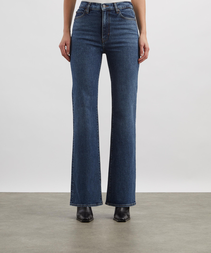 FRAME Arrow High-Rise Bootcut Jeans outlook