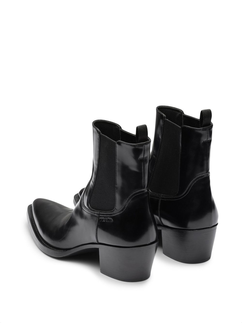brushed leather Chelsea boots - 3