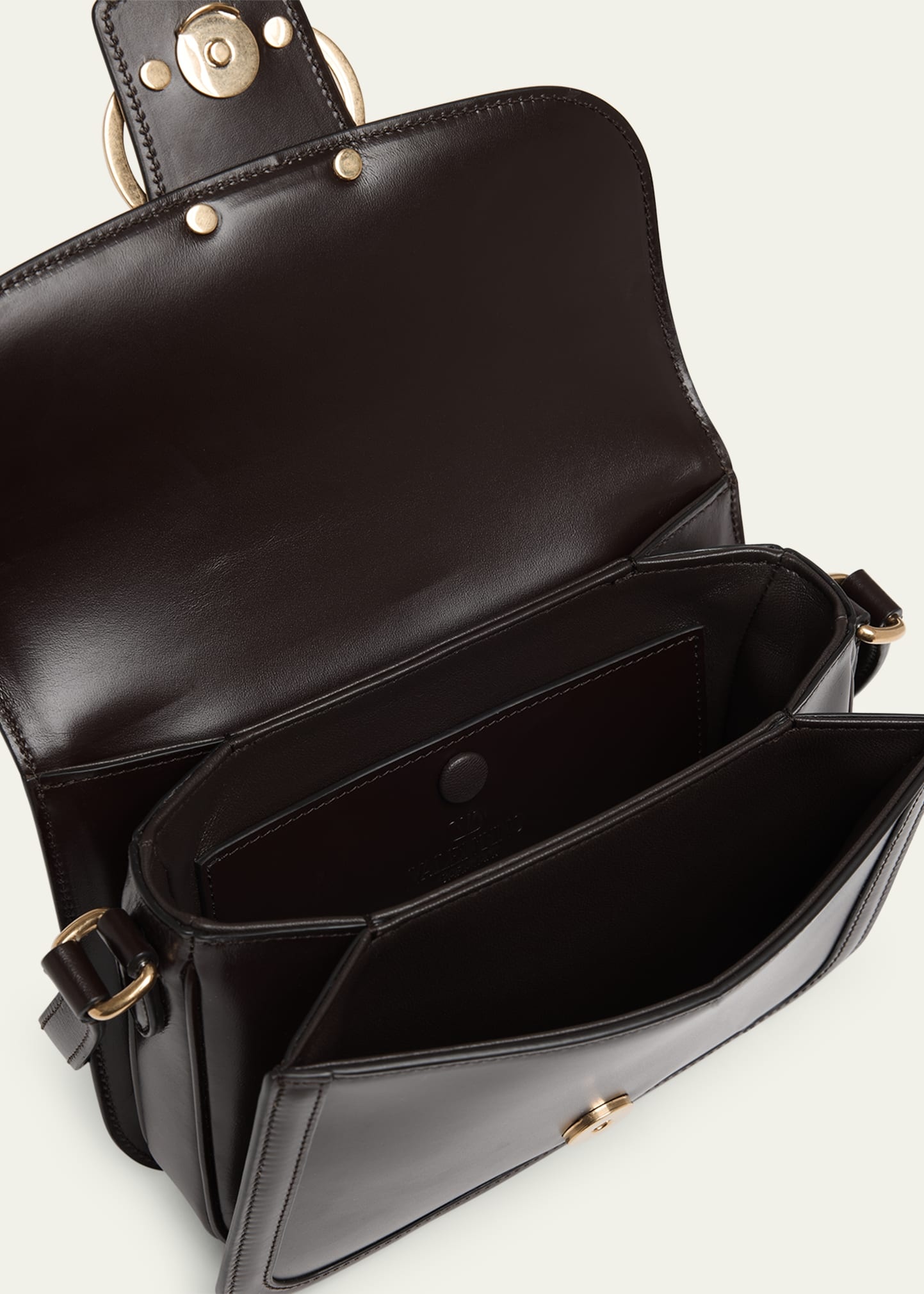 9 to 5 Small Leather Shoulder Bag - 4