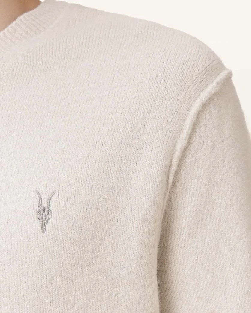 STATTEN RAMSKULL CREW NECK SWEATER - 1