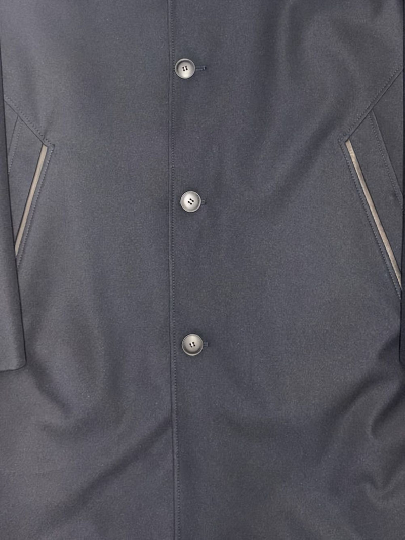 Canali buttoned coat outlook