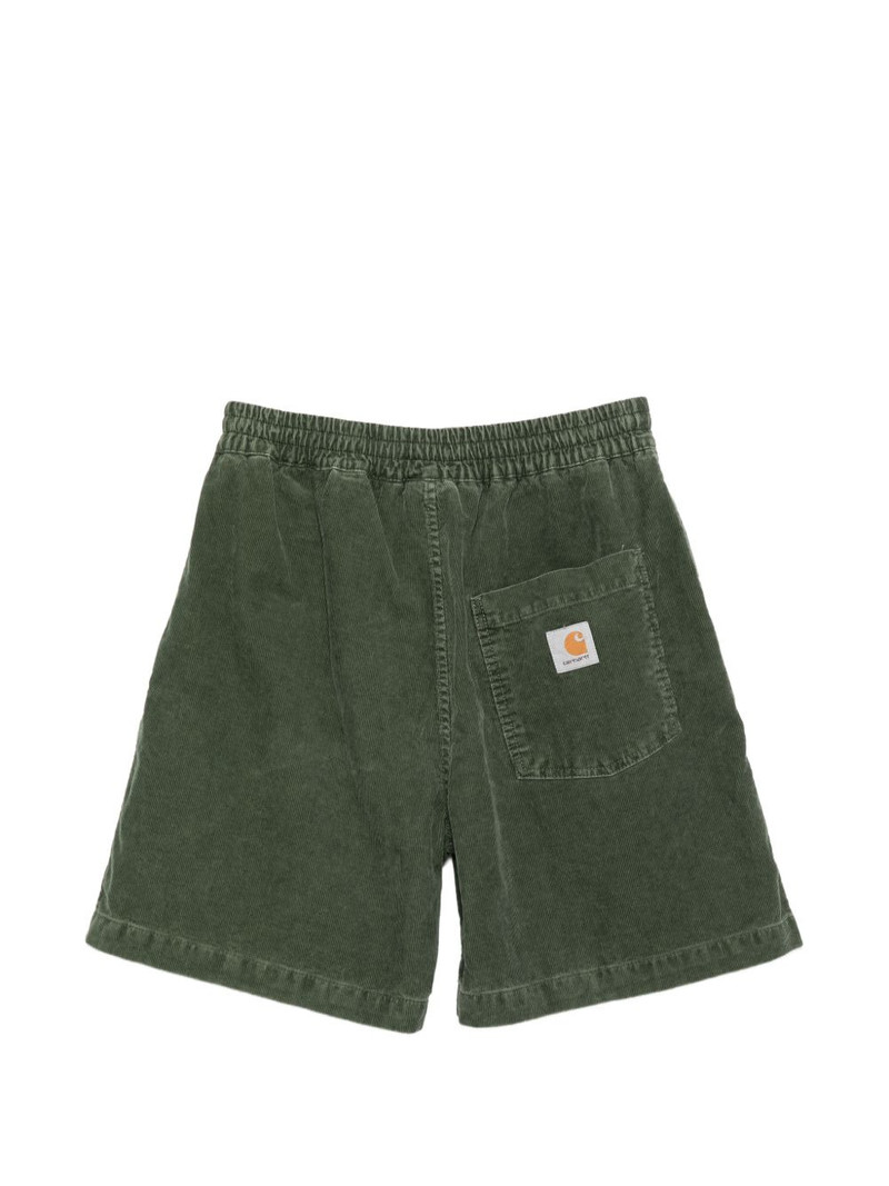 Carhartt WIP Reynold corduroy elasticated-waistband shorts outlook