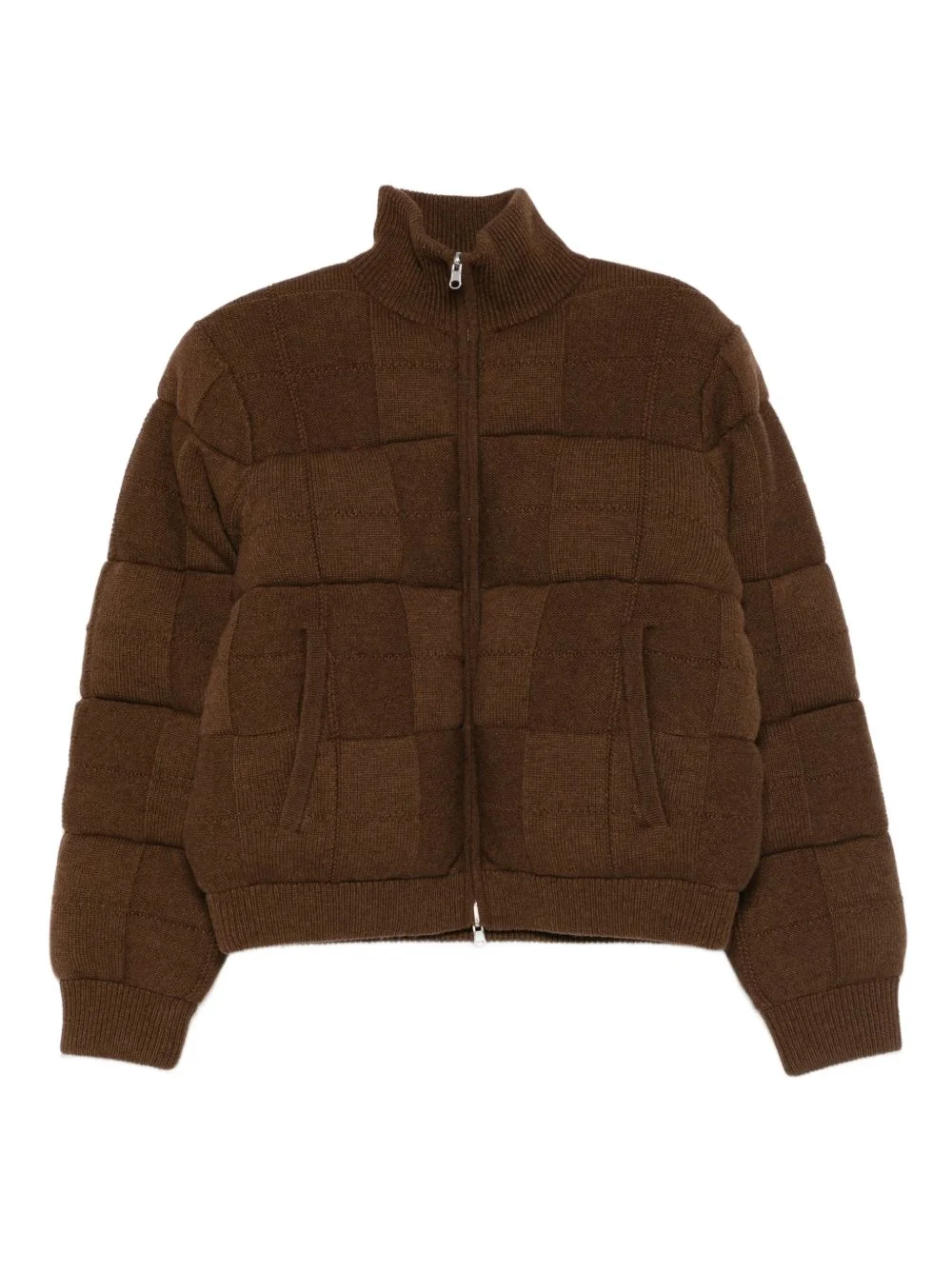quilted puffer jacket - 1