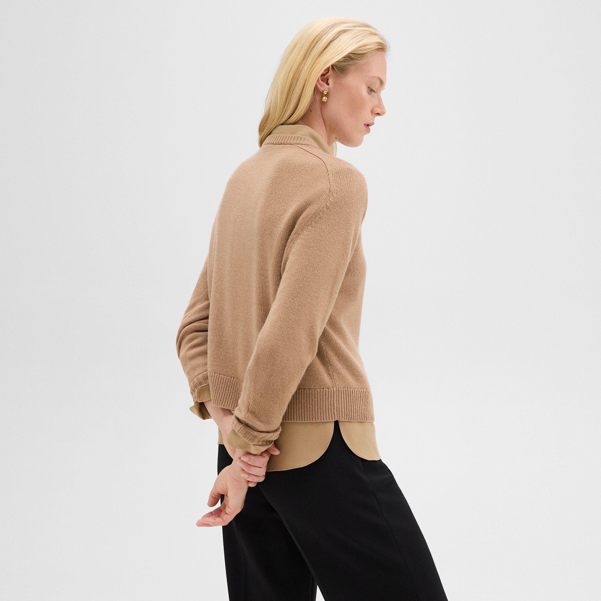 Cropped Sweater in Cashmere - 4