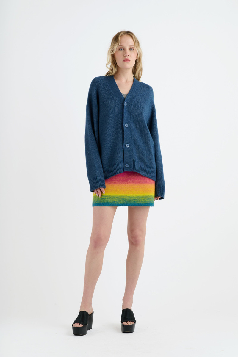 The Elder Statesman NIMBUS RAGLAN CARDIGAN outlook