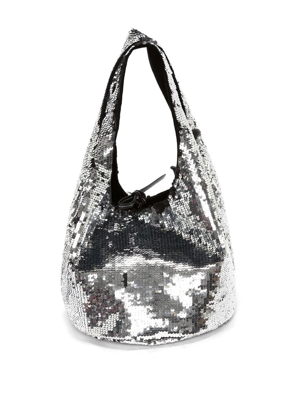 sequin-embellished tote bag - 3