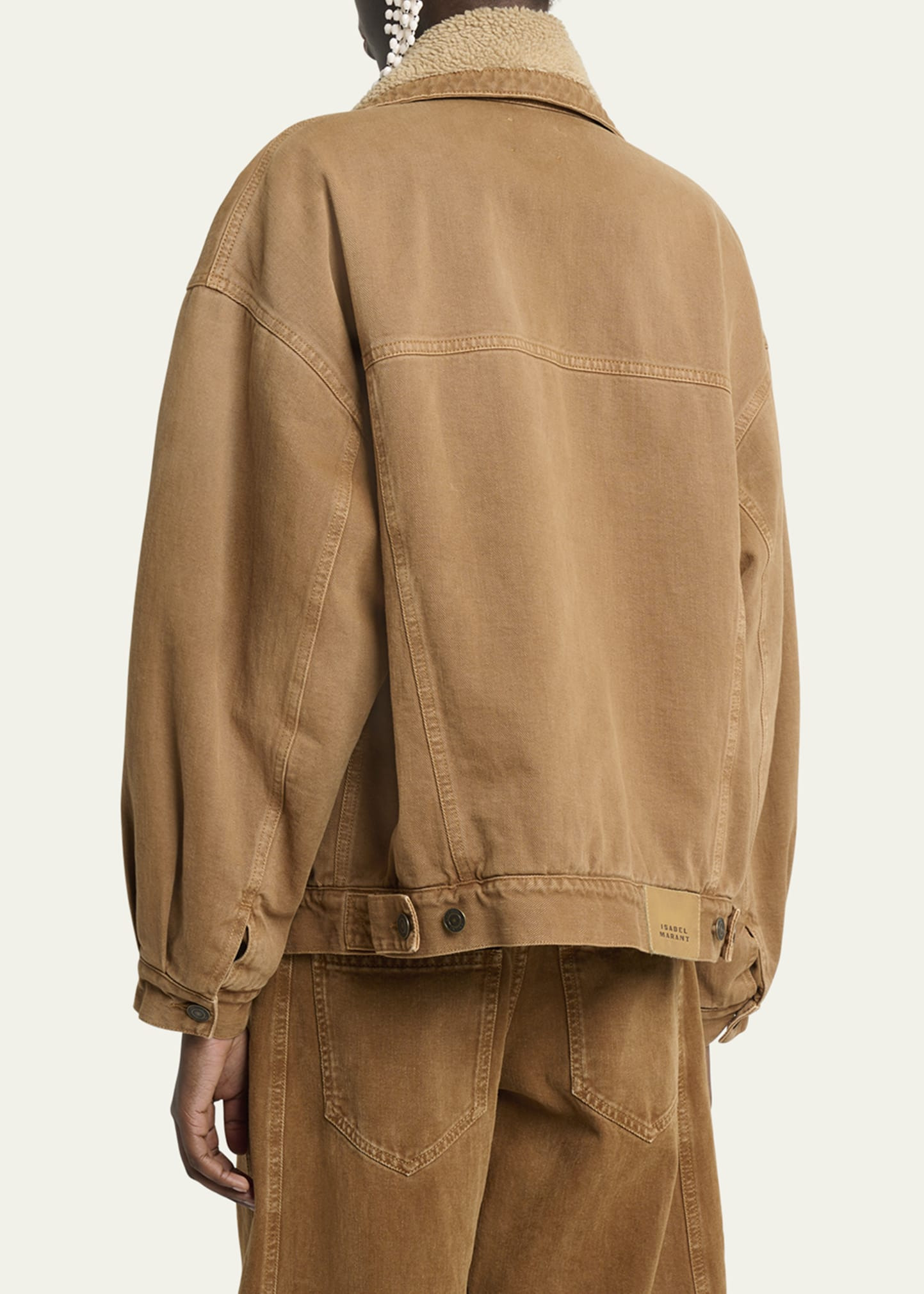 Pimia Faux-Fur Lined Denim Jacket - 3