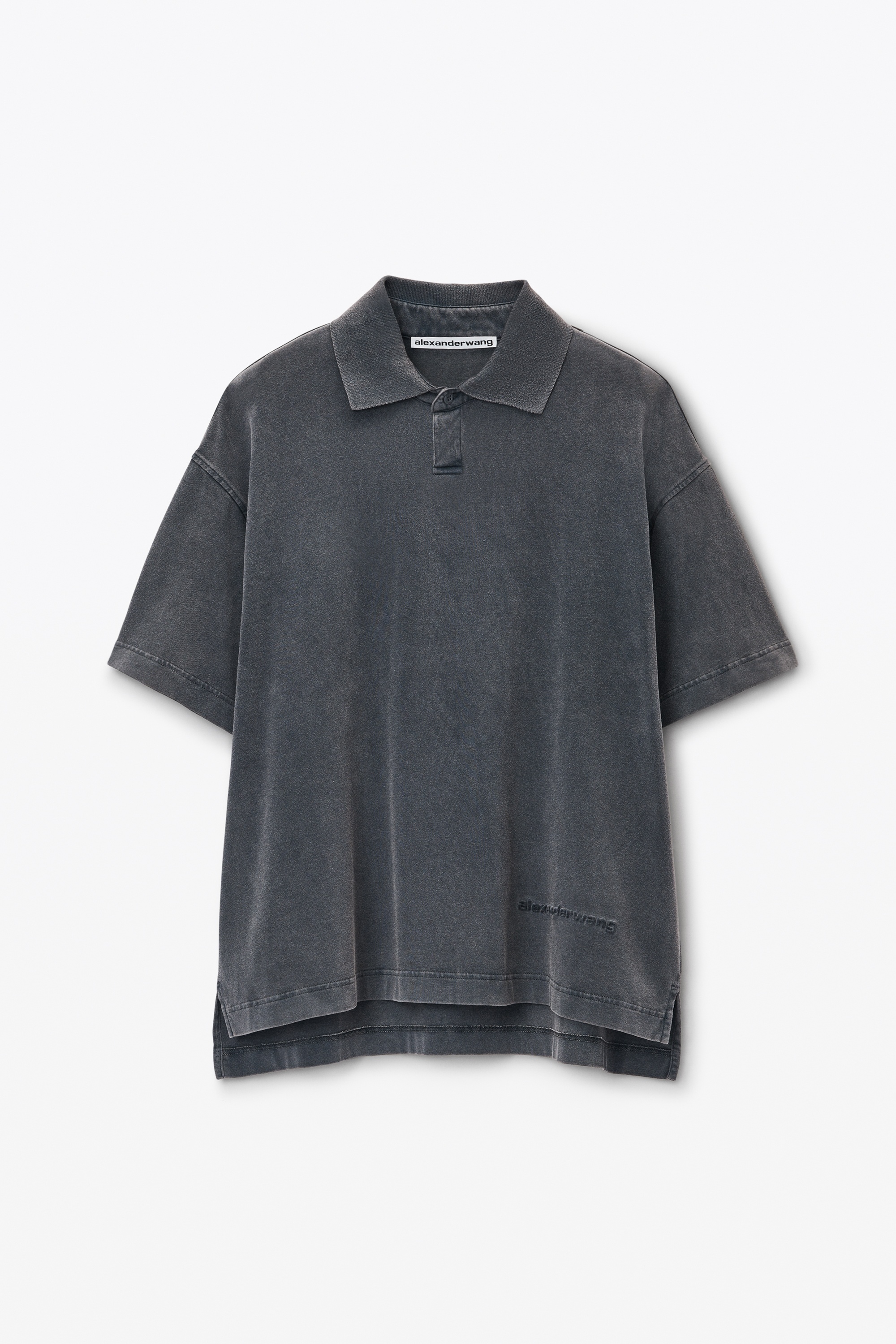Men's Short-Sleeve Polo Tee in Cotton Jersey - 1
