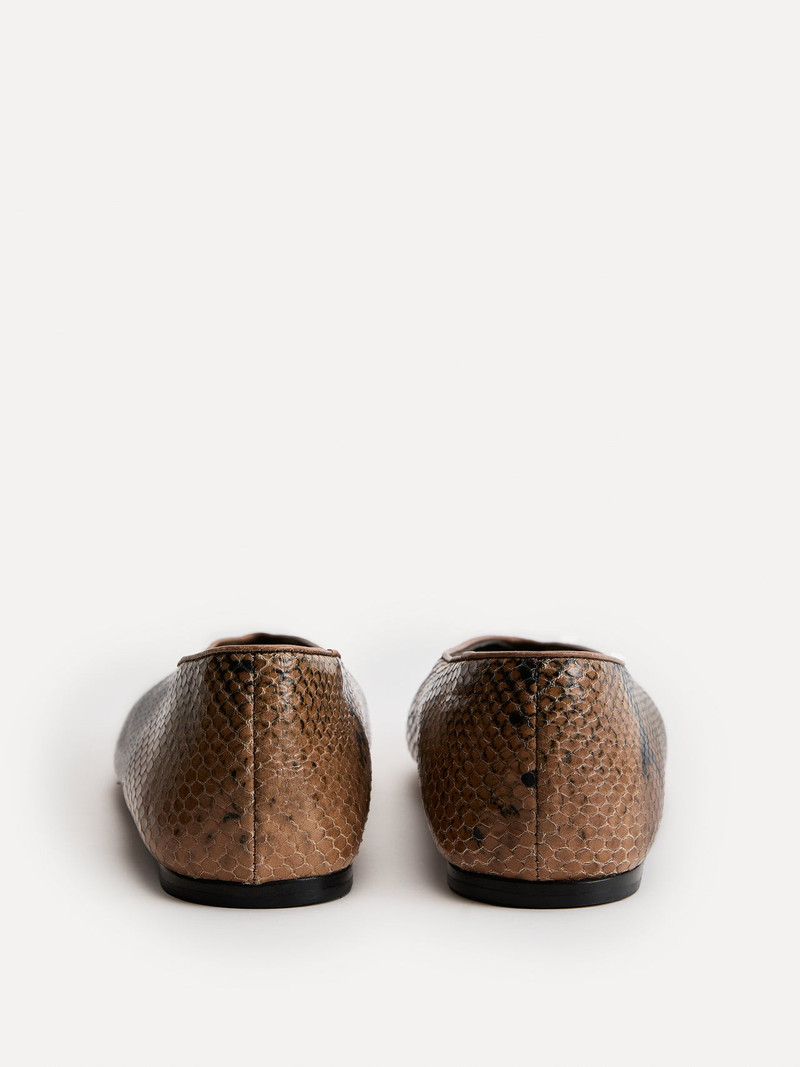 LE MONDE BÉRYL Classic Regency / Fango Leather Snake Effect outlook
