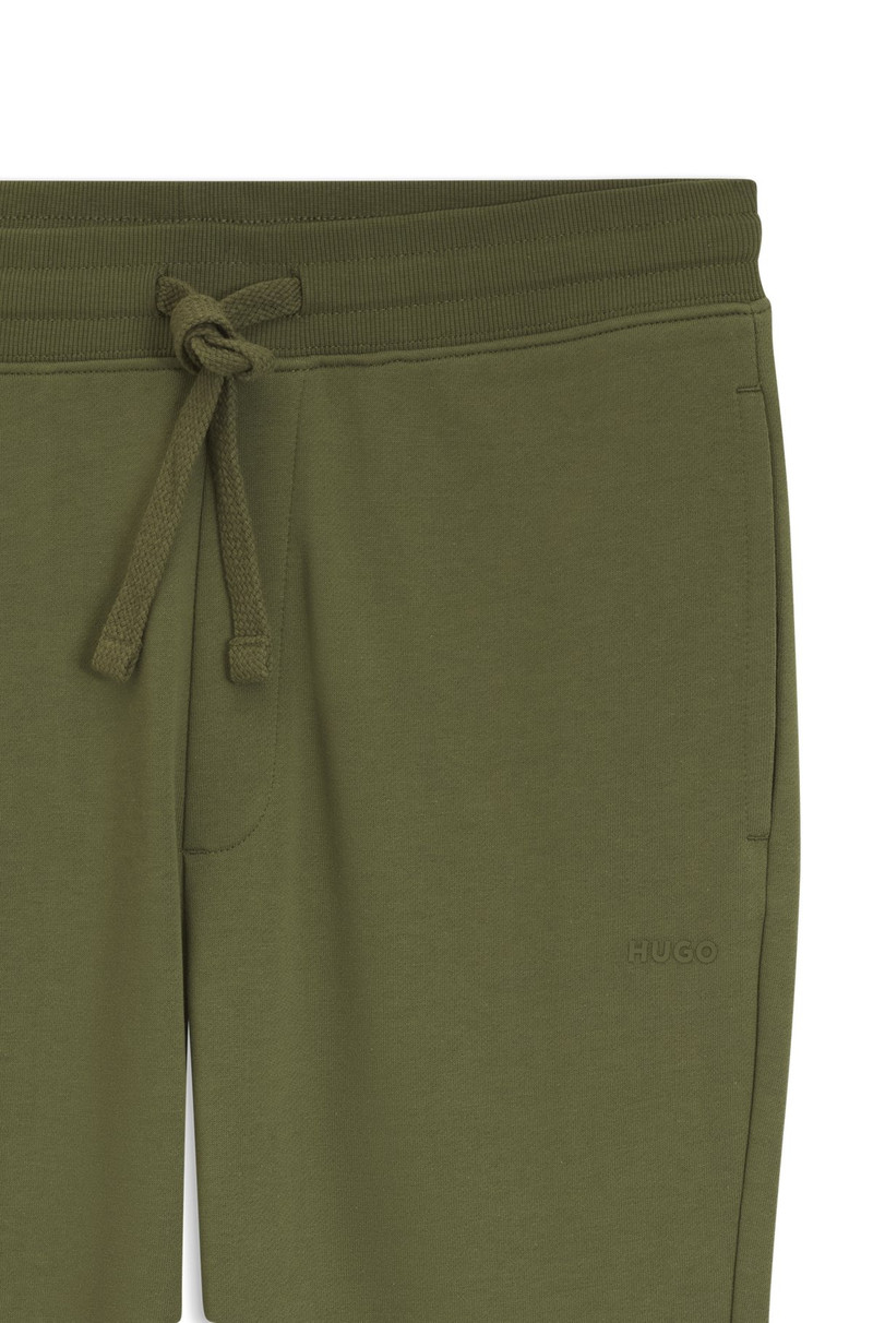 HUGO COTTON CASUAL PANTS WITH ELASTICIZED CUFFS outlook