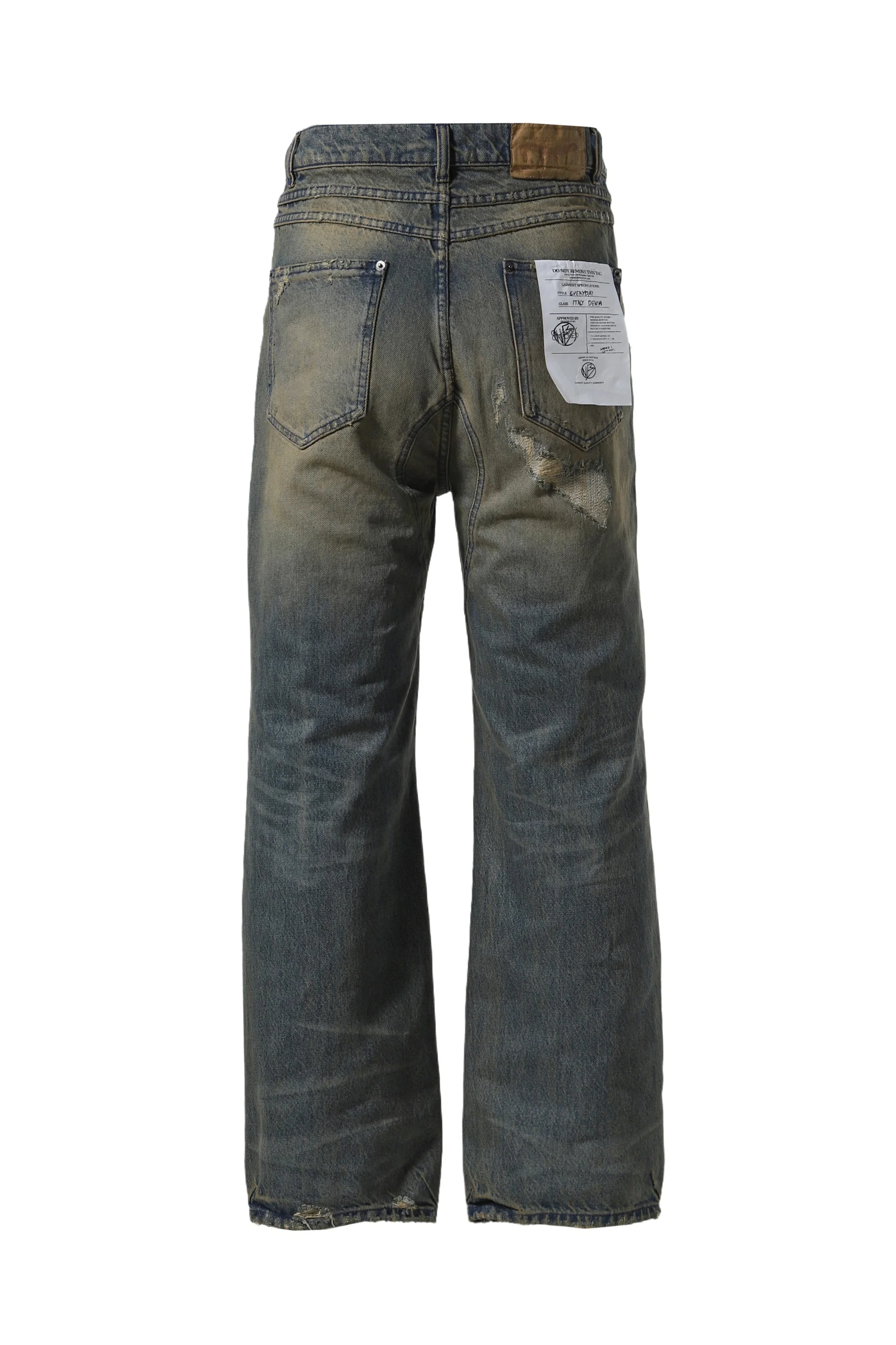 パンツ NO/FAITH STUDIOS ITALY SQUARE PATCH CUT ITALY SQUARE PATCH CUT – NO/FAITH STUDIOS