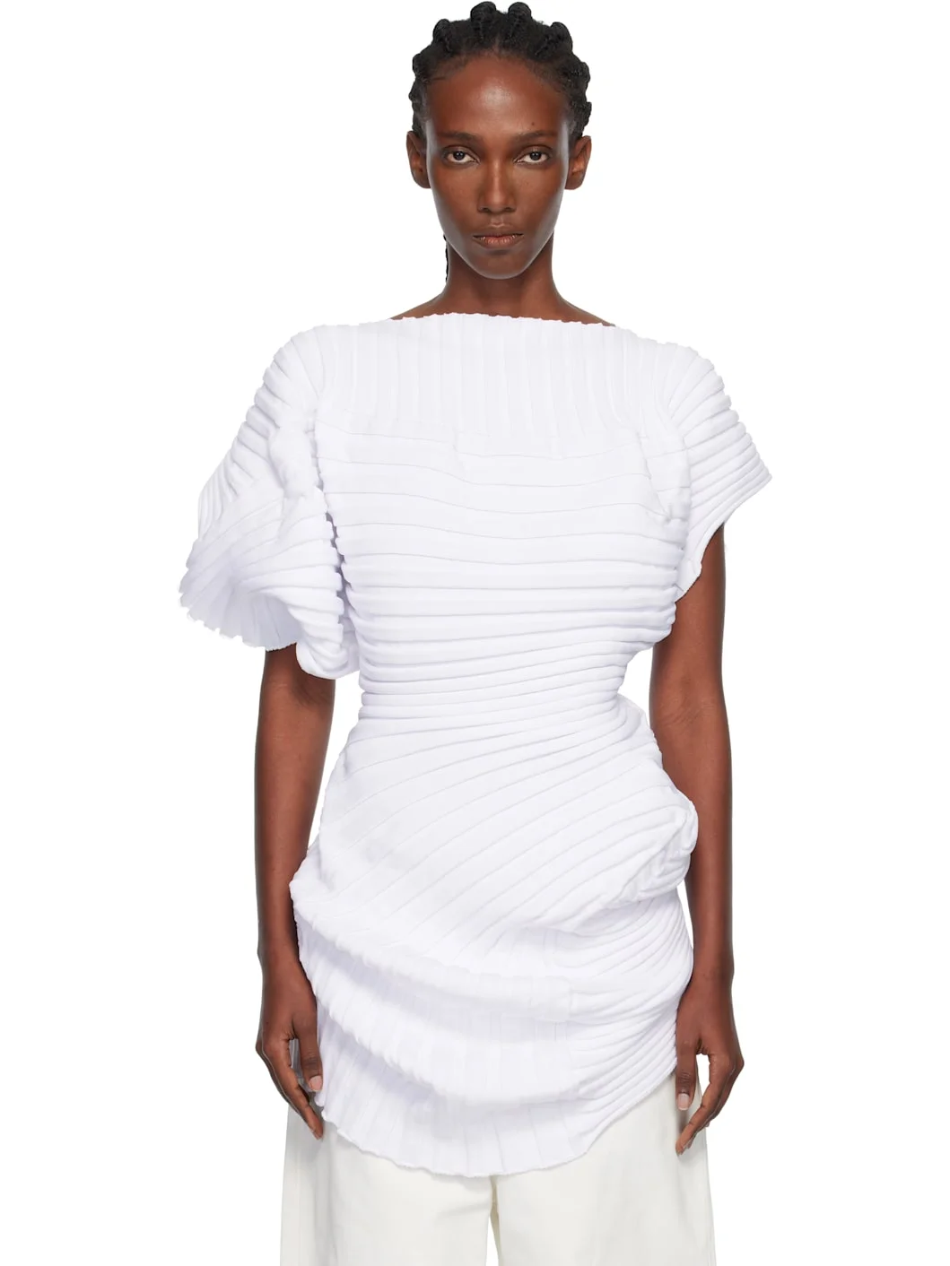 White Knit 'As It Is' Top - 1