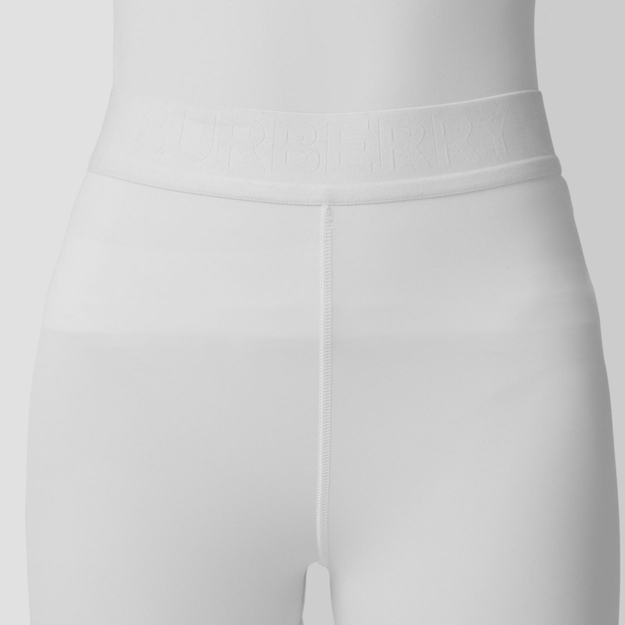 Logo Detail Stretch Jersey Leggings - 5