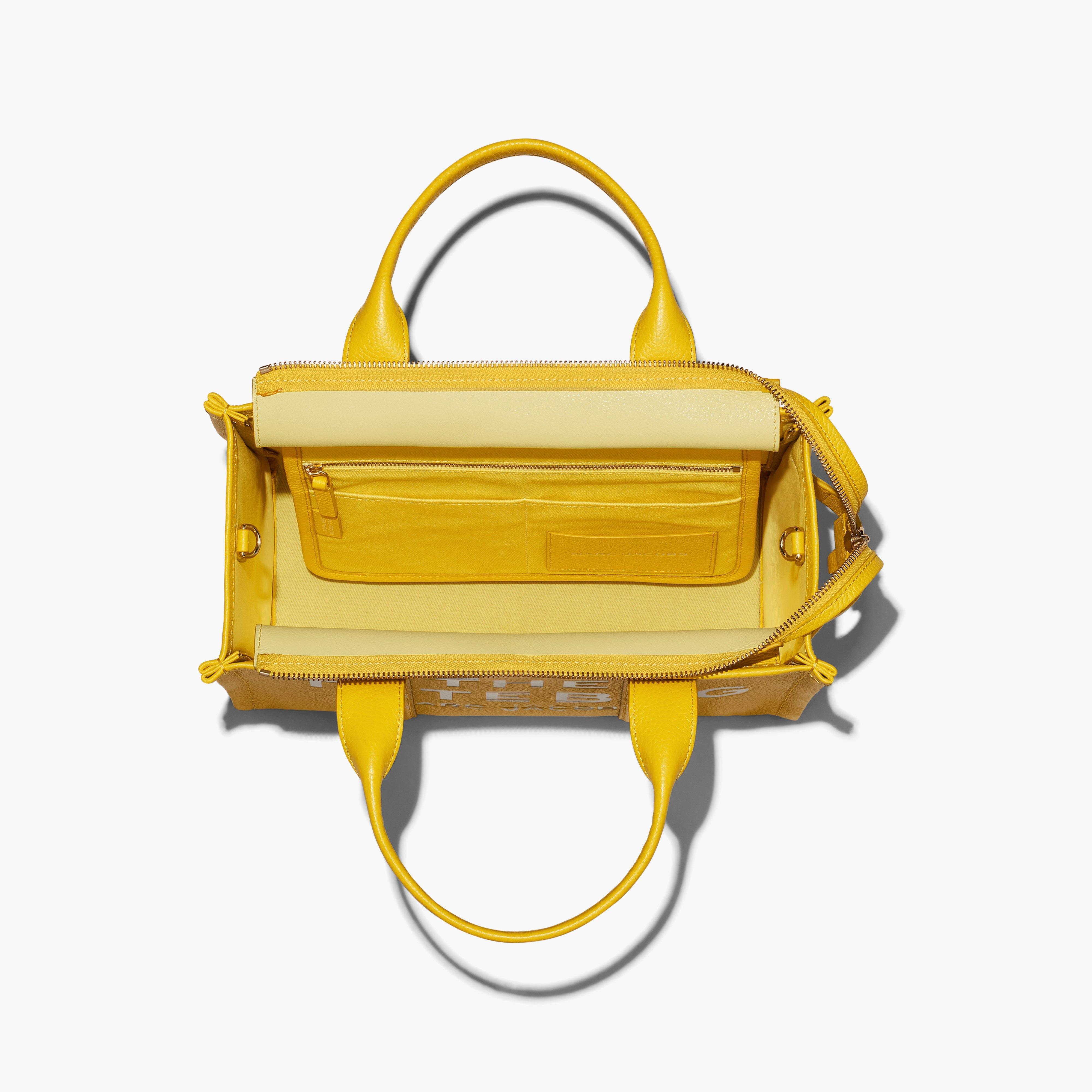 THE LEATHER MEDIUM TOTE BAG - 7