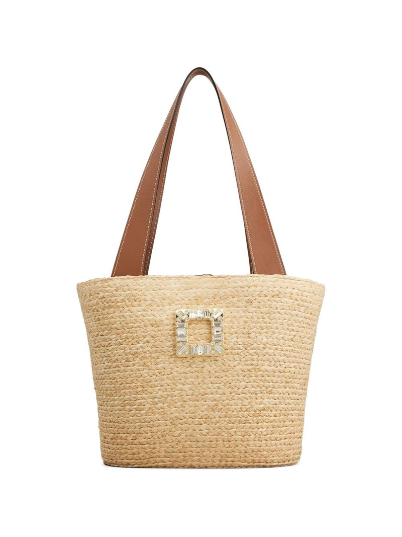 small buckle-detail tote bag 1