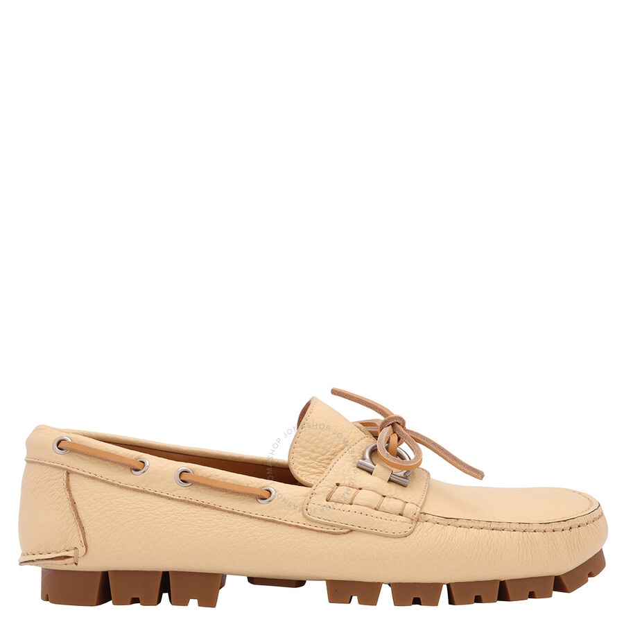 Salvatore Ferragamo Men's Giosue Gancini Leather Sailor Moccasin - 1