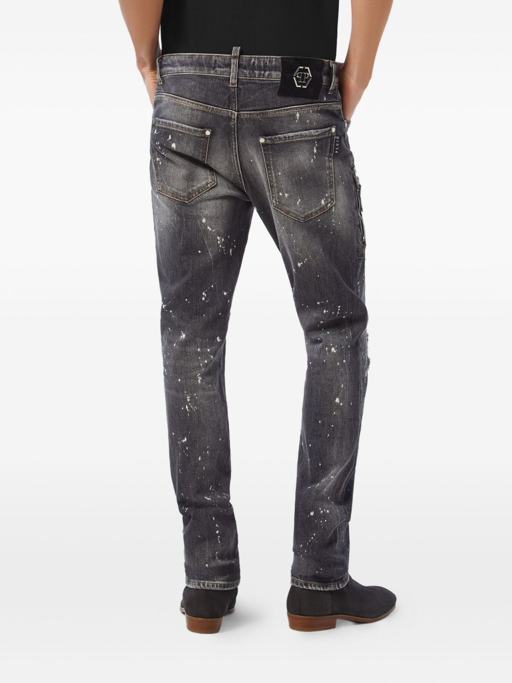 distressed jeans - 3