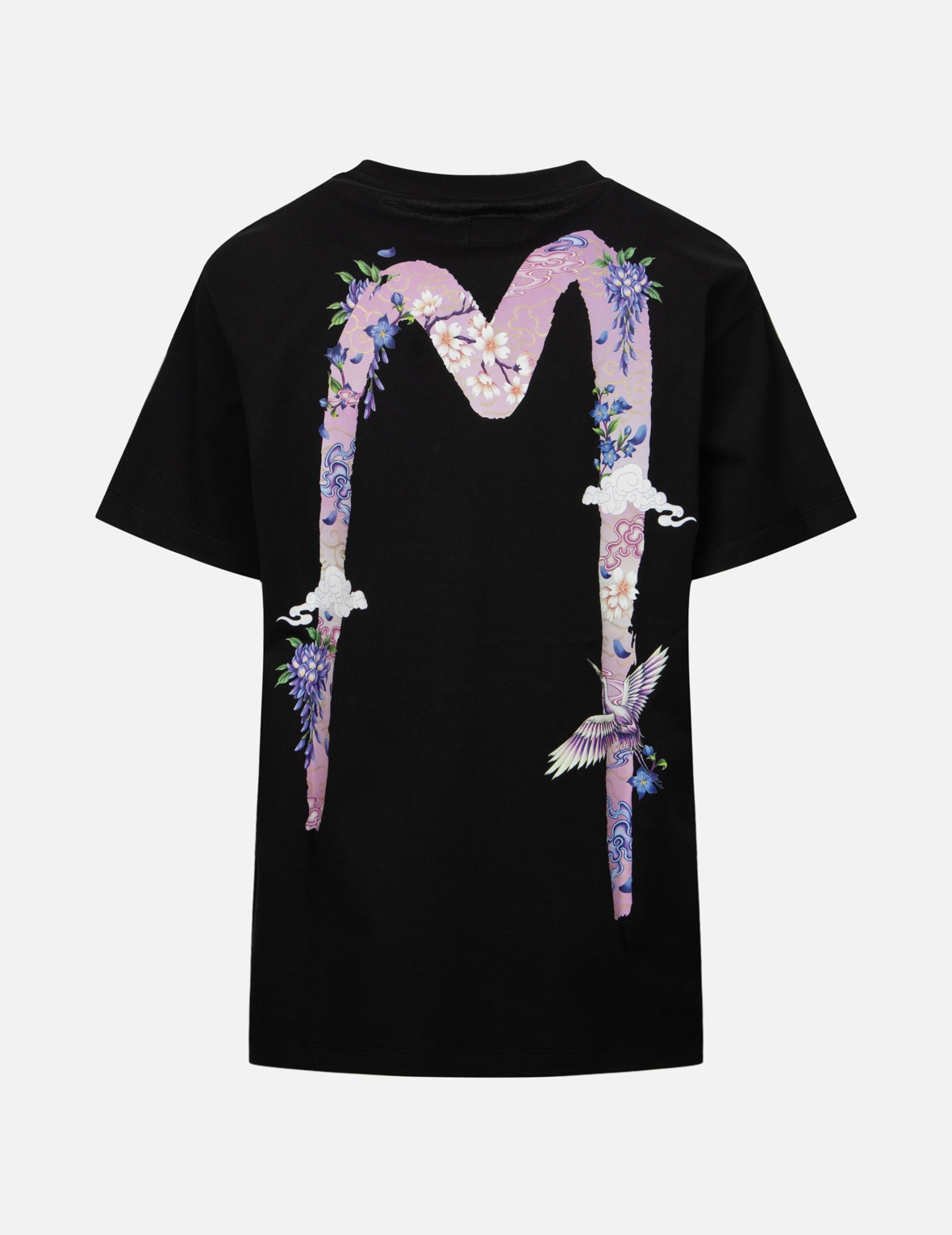CRANES AND WISTERIA DAICOCK BOYFRIEND T-SHIRT - 2