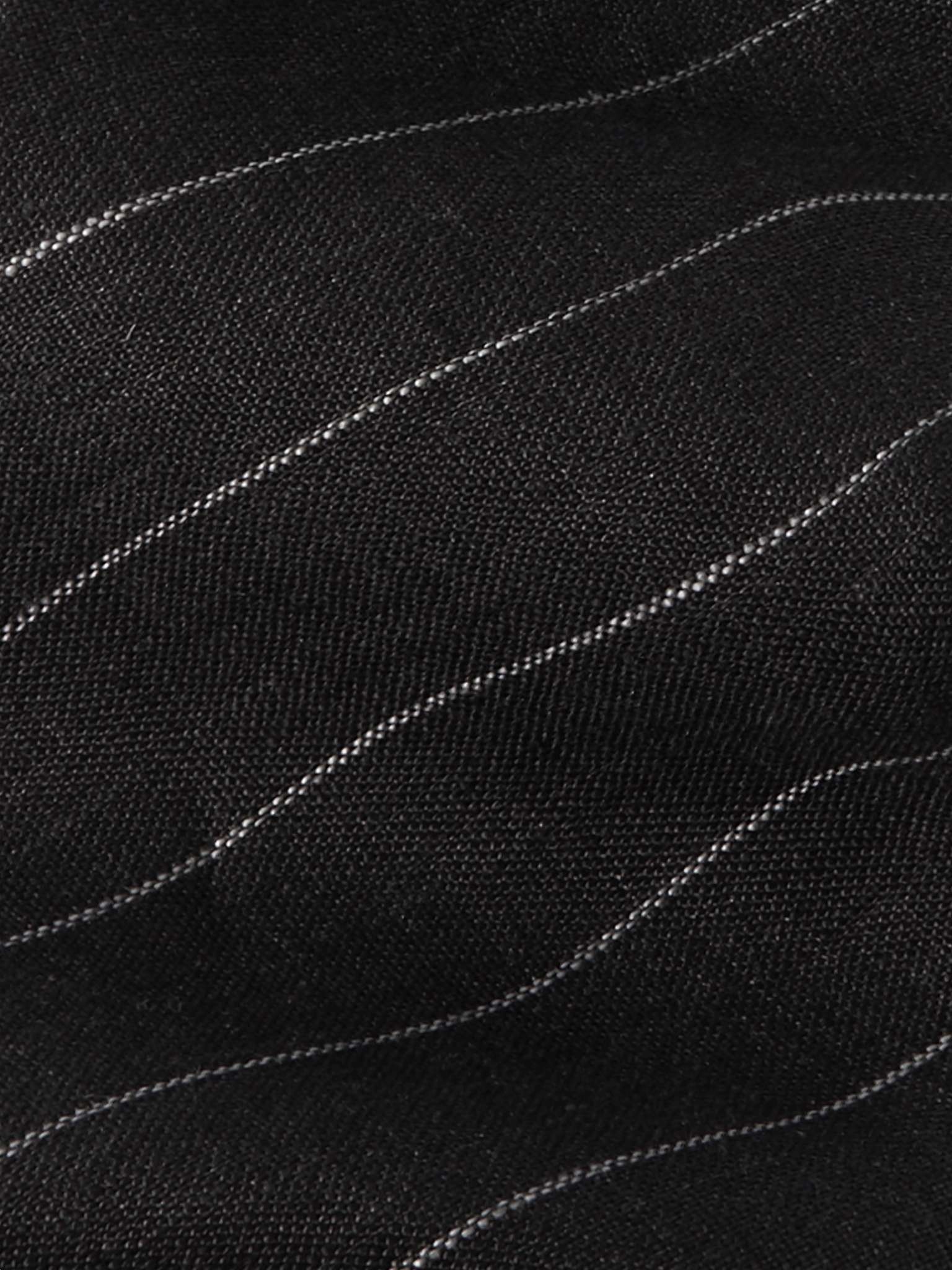 7.5cm Striped Linen Tie - 3