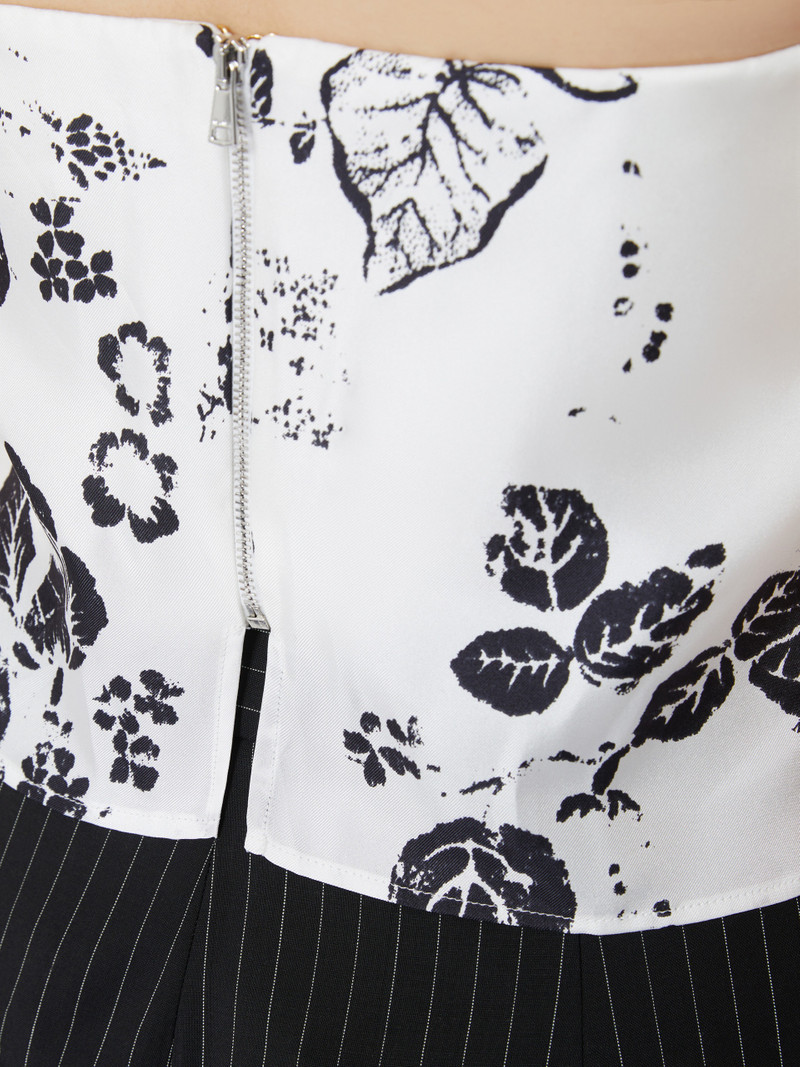 PALERMO Printed silk corset top 5