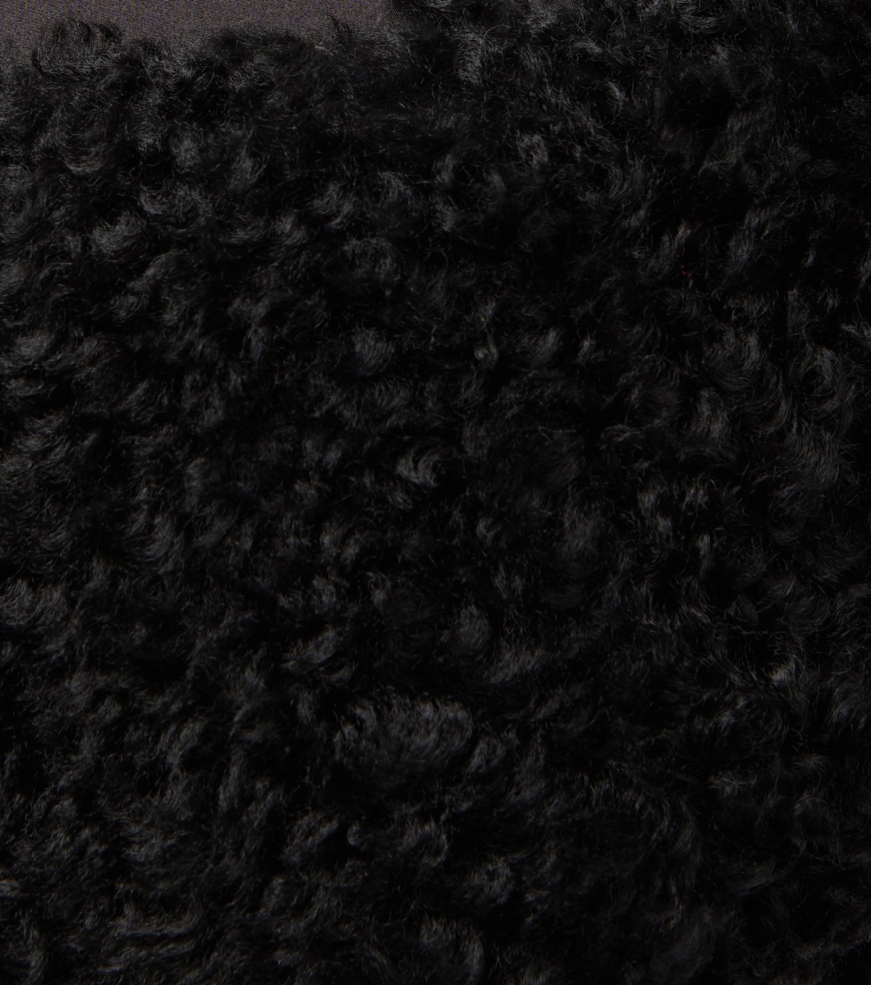 Shearling-trimmed down hat - 3