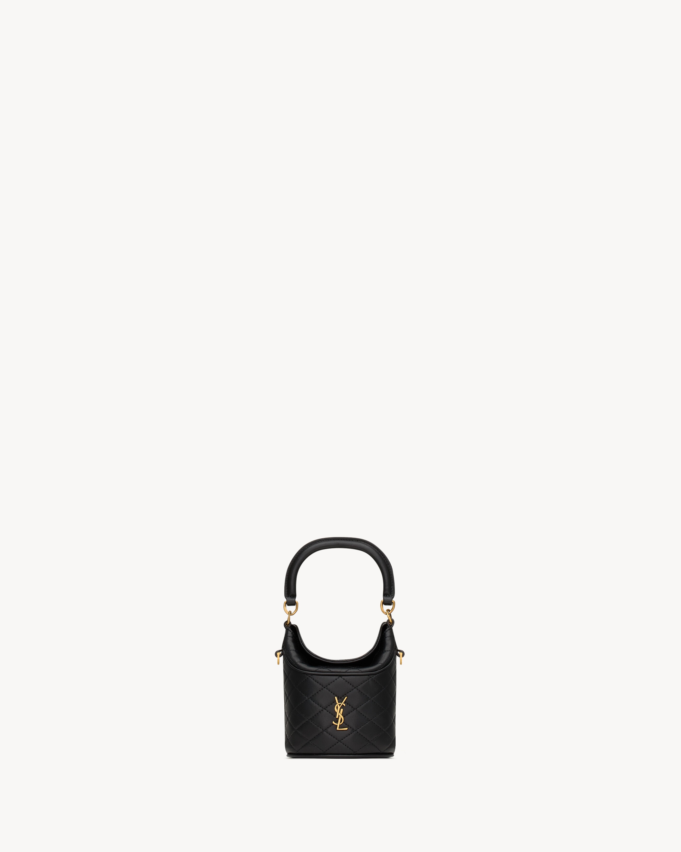 GABY MINI BUCKET IN LAMBSKIN - 2
