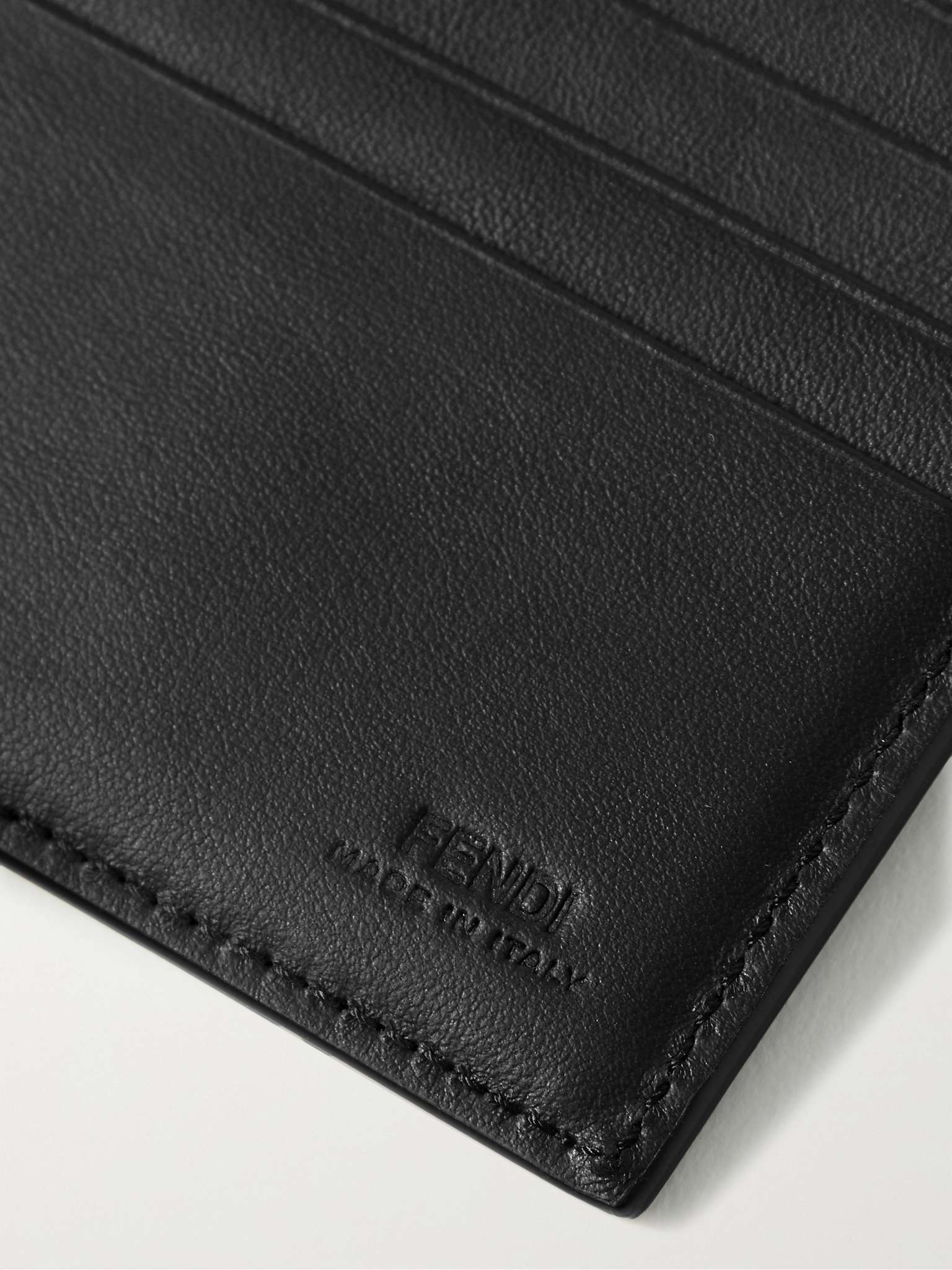 Logo-Print Leather Billfold Wallet - 4