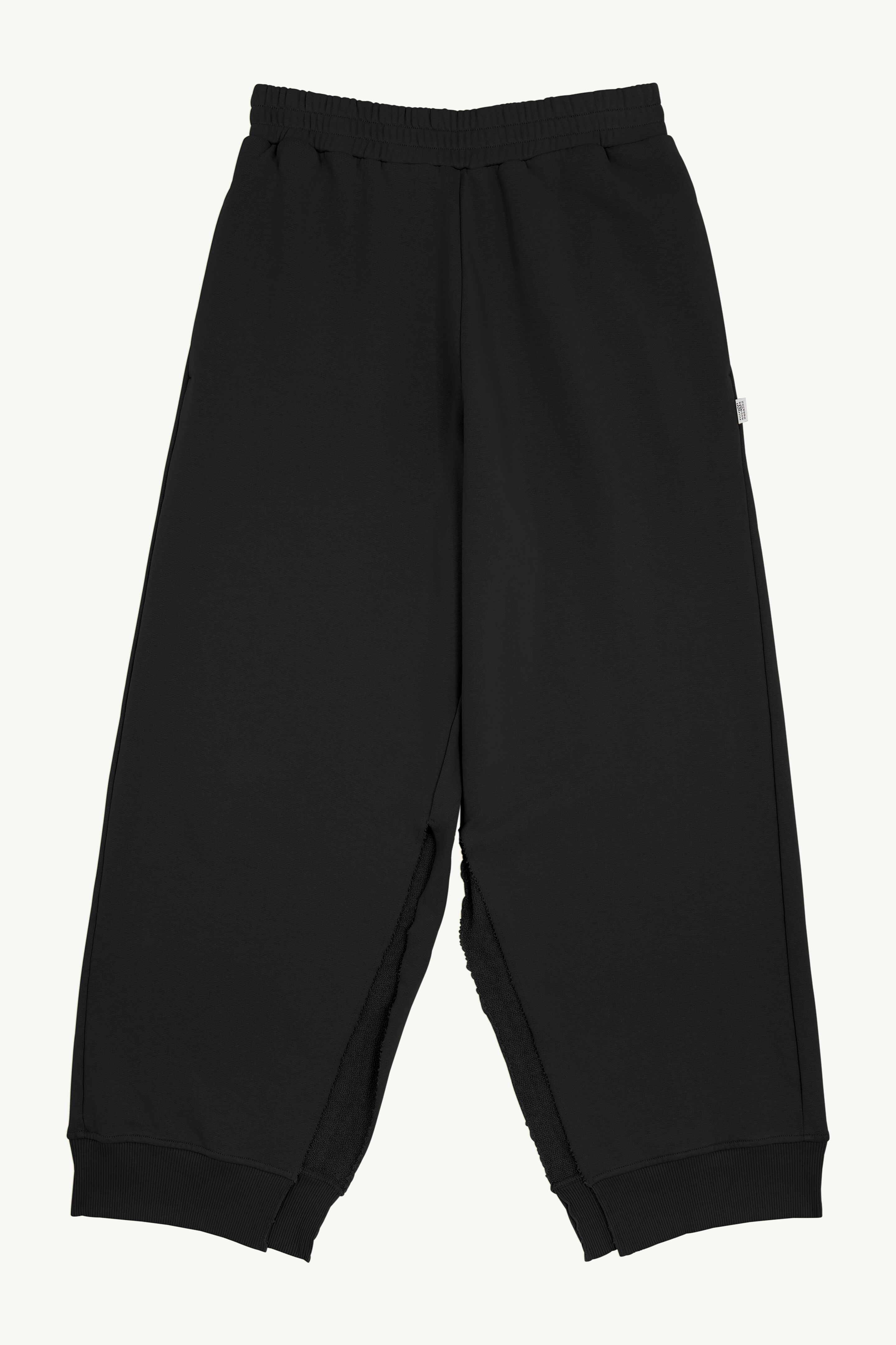 Side Slit Sweat Trousers - 1