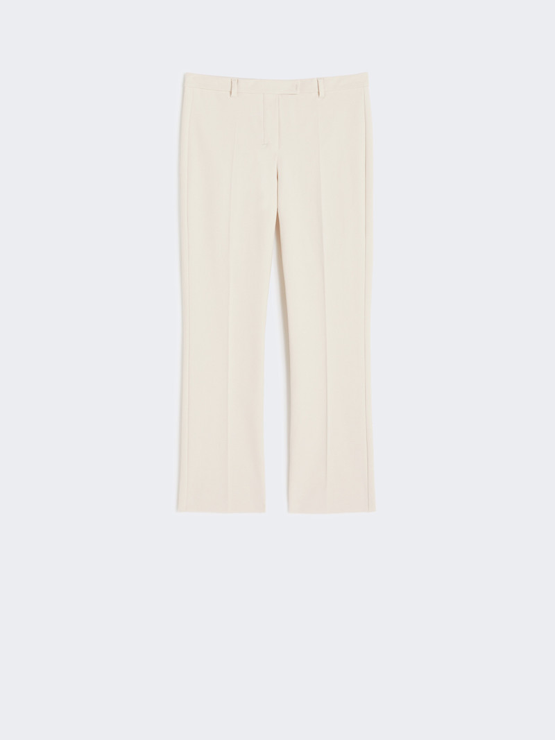 UMANITA Stretch cotton-blend trousers 1