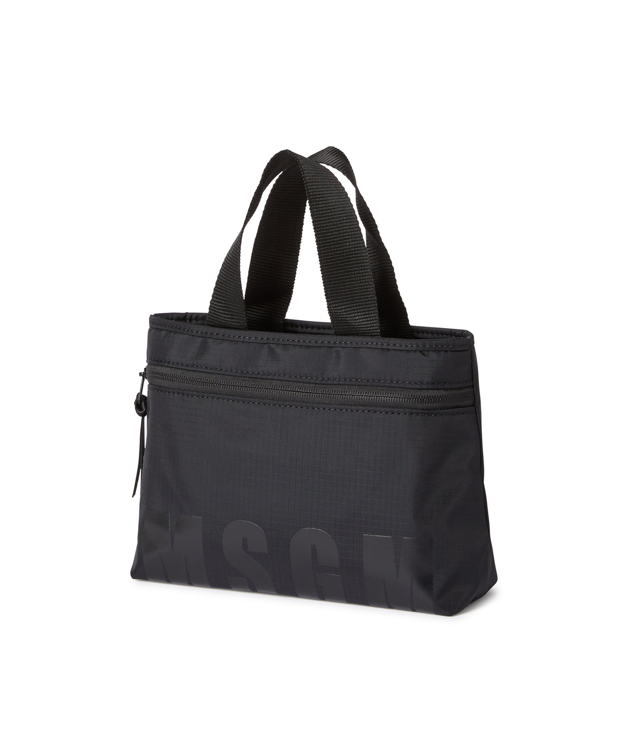 "Signature Iconic Nylon" mini tote bag - 3