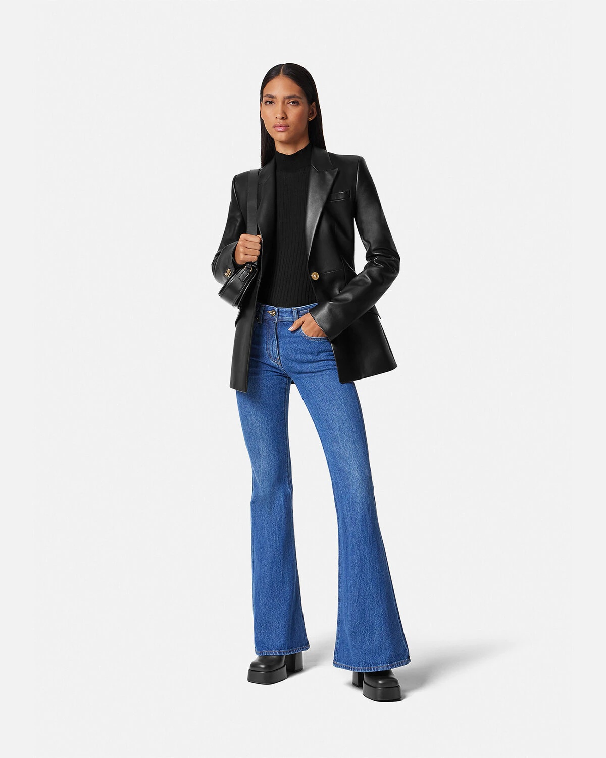 Leather Blazer - 2