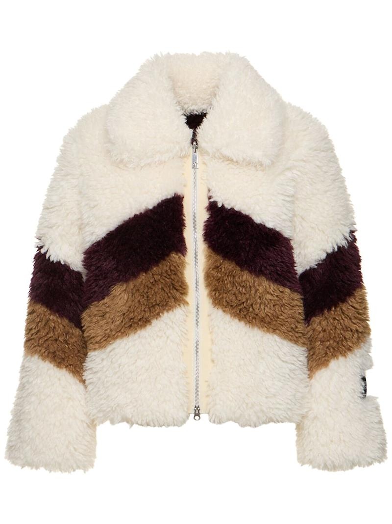 Luna reversible shearling jacket - 1