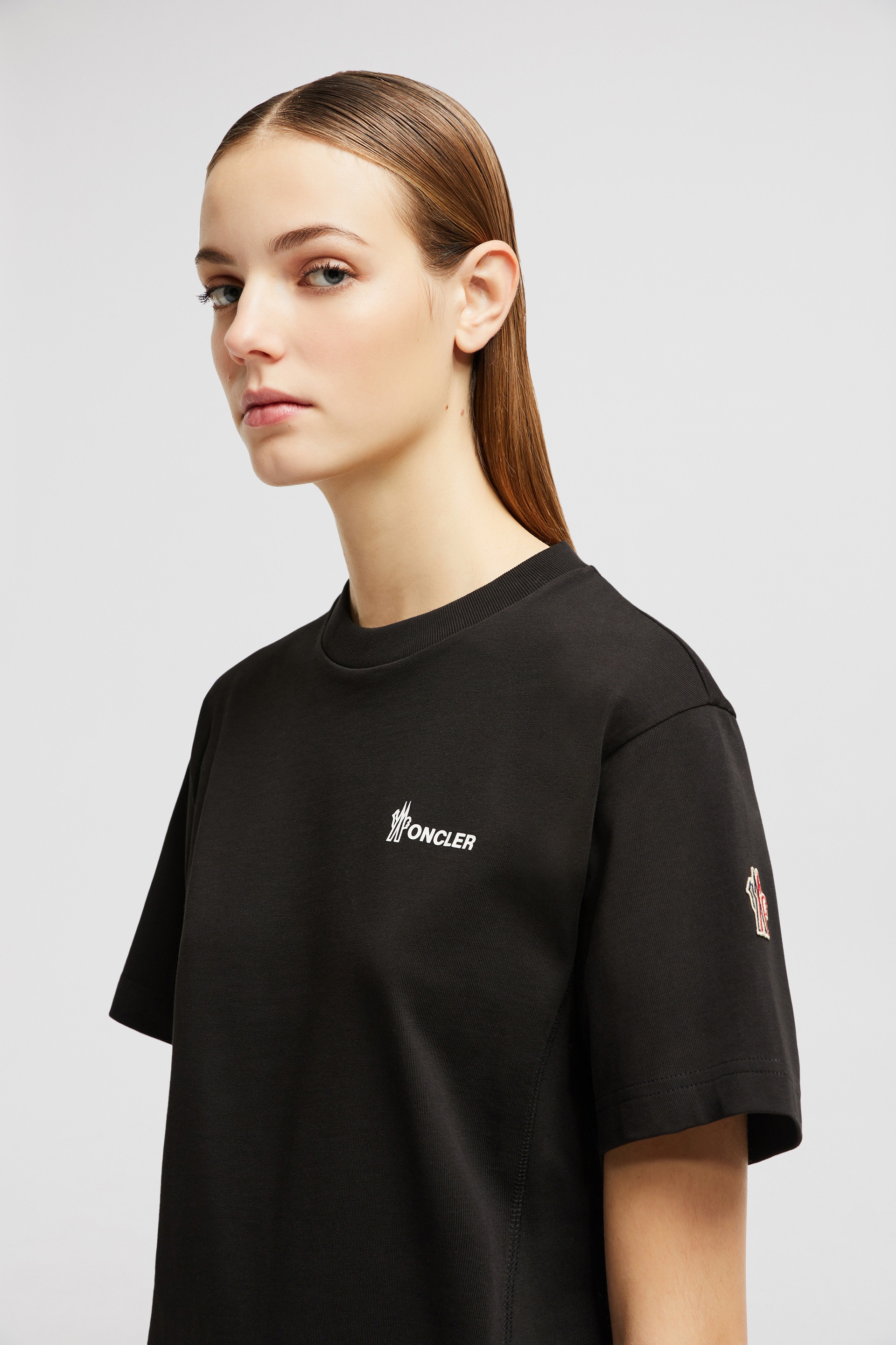 Embossed Logo Cotton T-Shirt - 4