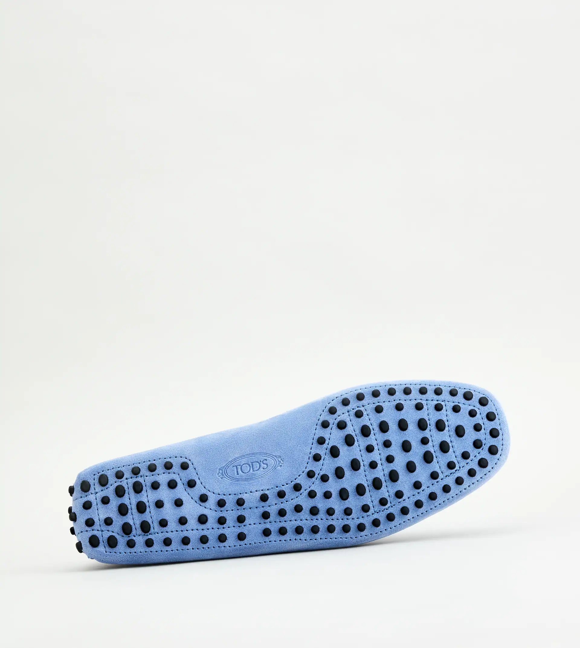 GOMMINO DRIVING SHOES IN SUEDE - LIGHT BLUE - 4