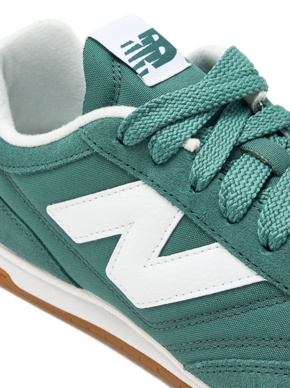 RC42 suede logo-embellished sneakers - 4