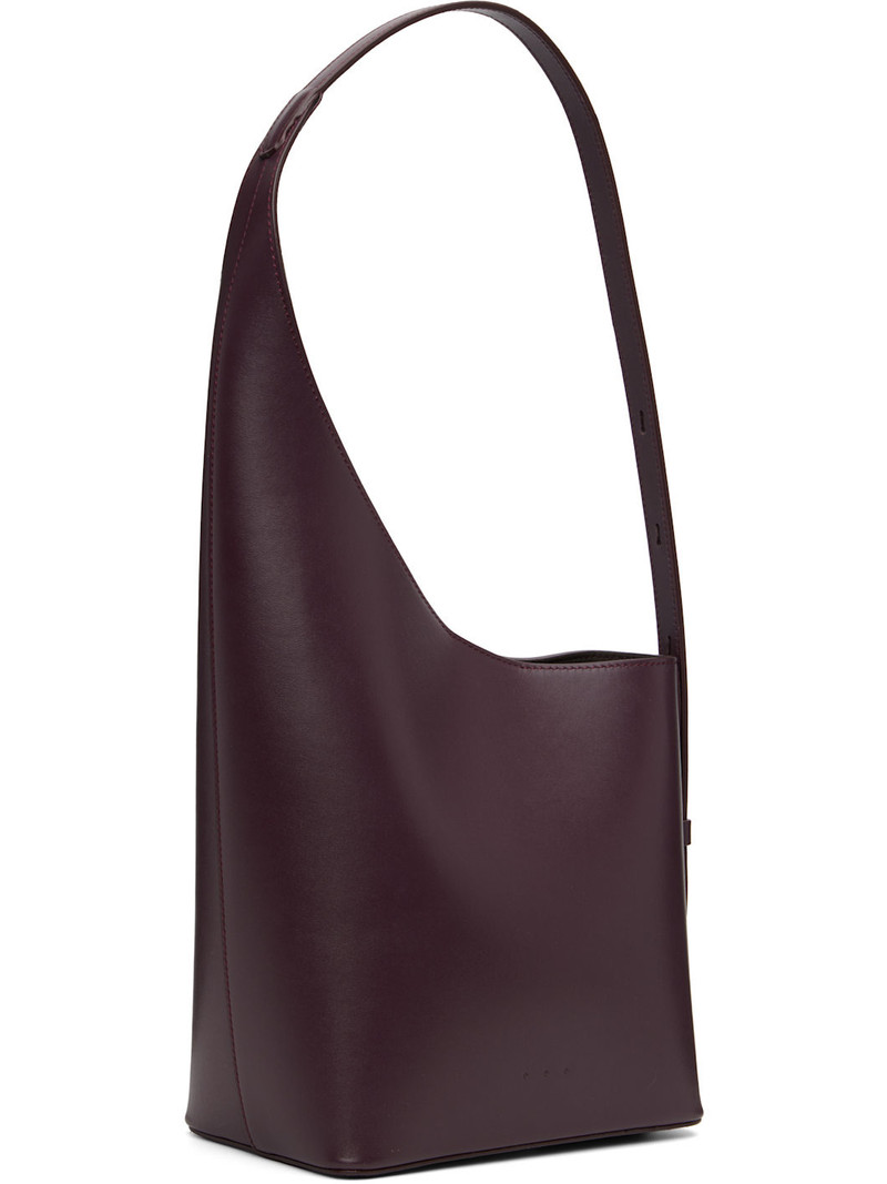 AESTHER EKME Burgundy Demi Lune Bag outlook