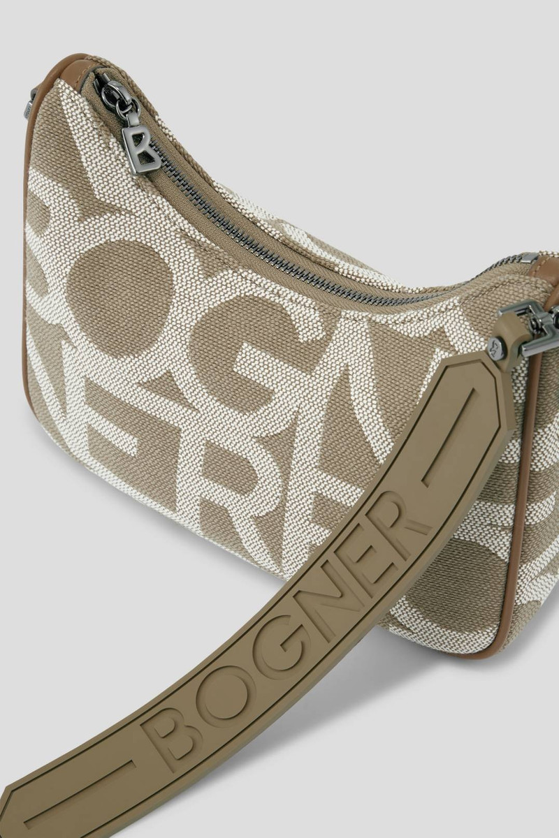 PANY LORA SHOULDER BAG IN BEIGE/WHITE 6