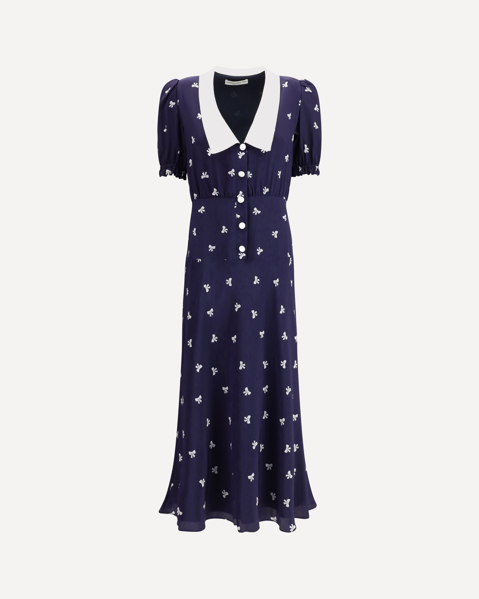 Bow patterned Dress - 1