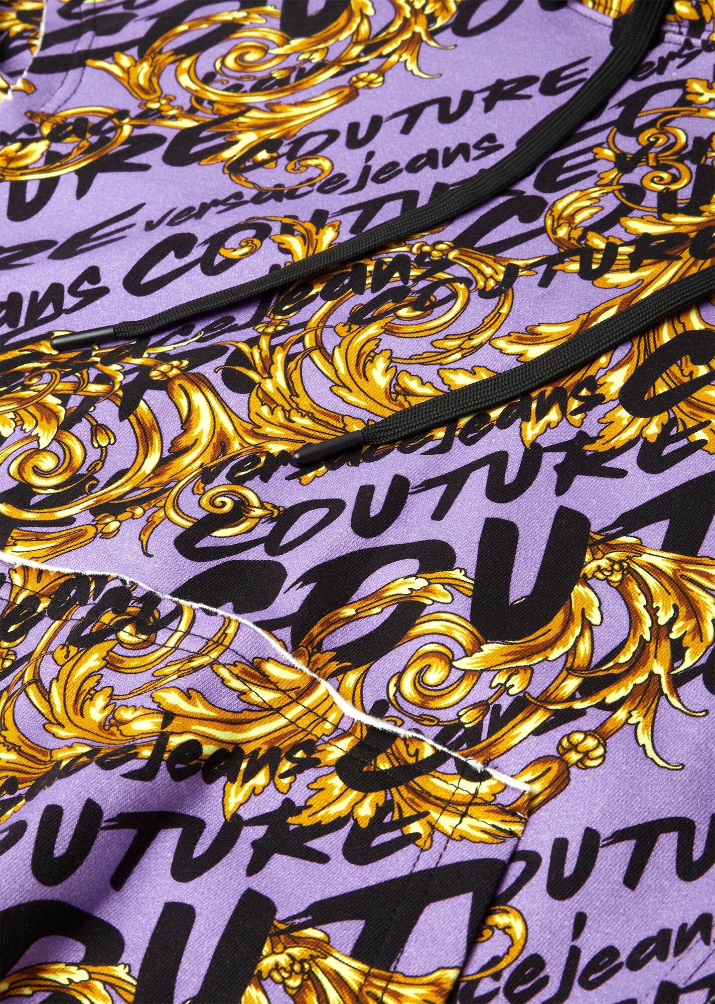 Logo Brush Couture Hoodie - 5