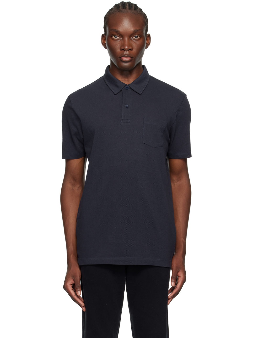 Navy Riviera Polo - 1