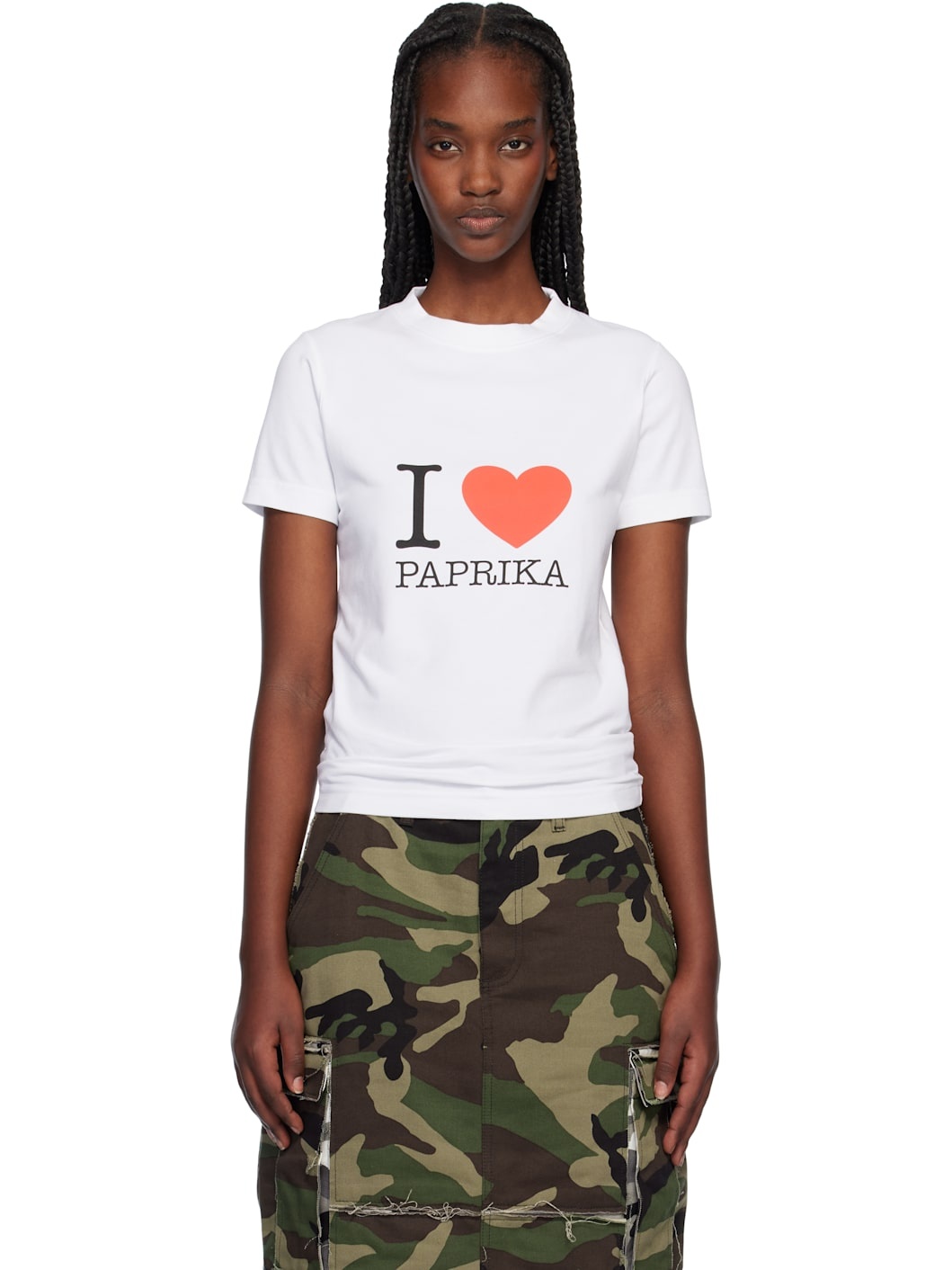 White 'I Love Paprika' T-shirt - 1