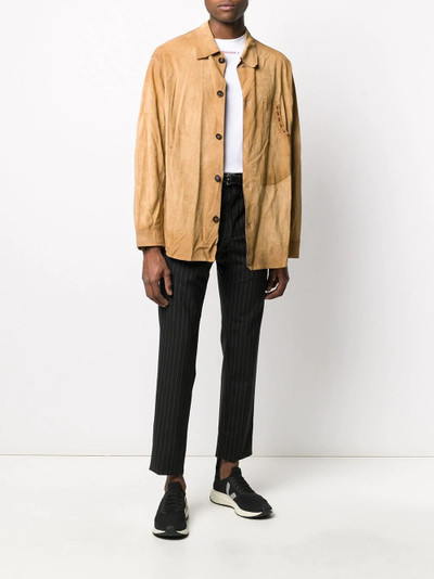 Golden Goose Sawyer stitch-detail shirt outlook