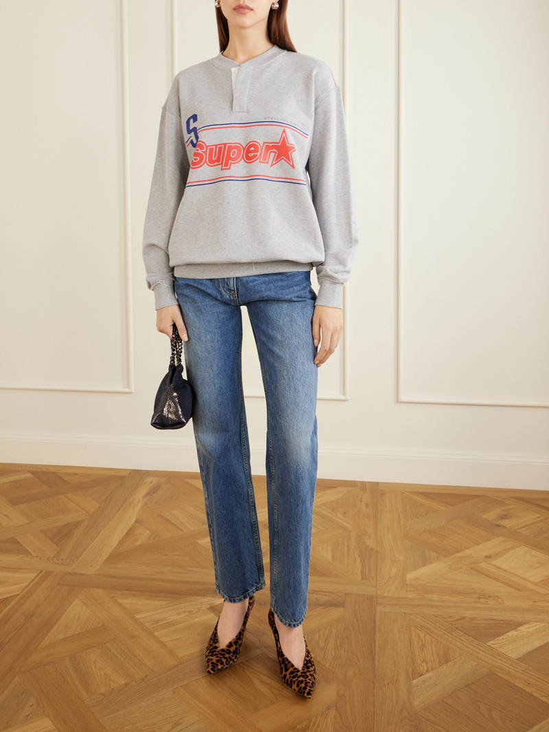 Stella McCartney Superstar Logo-printed Cotton-jersey Sweatshirt outlook