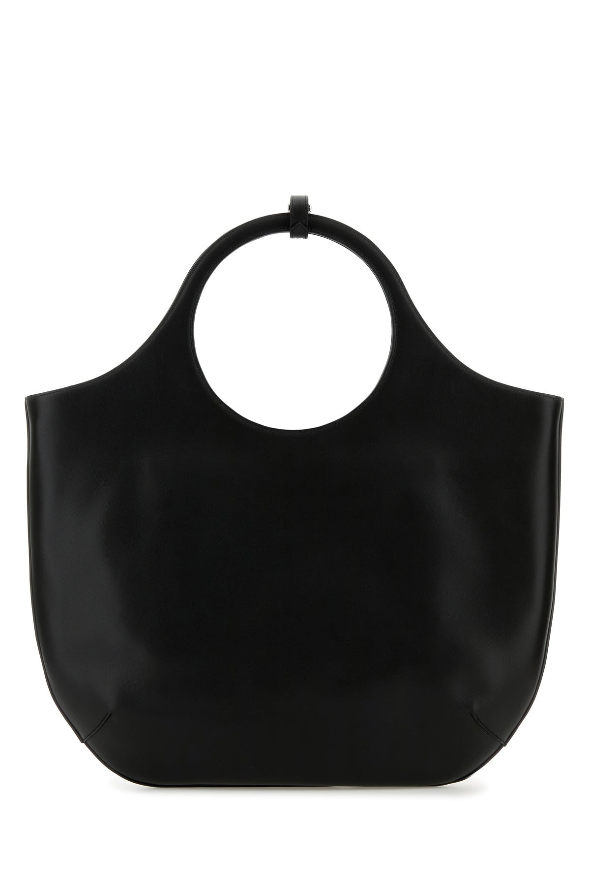 Black leather large Holy handbag - 3