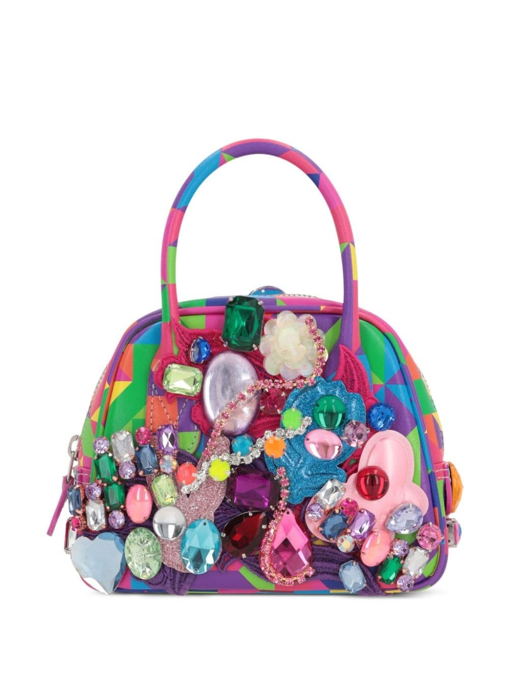 jewelled mini handbag - 2