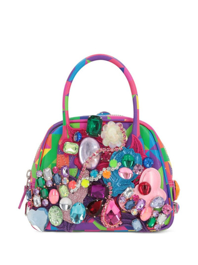 Comme Des Garçons jewelled mini handbag outlook