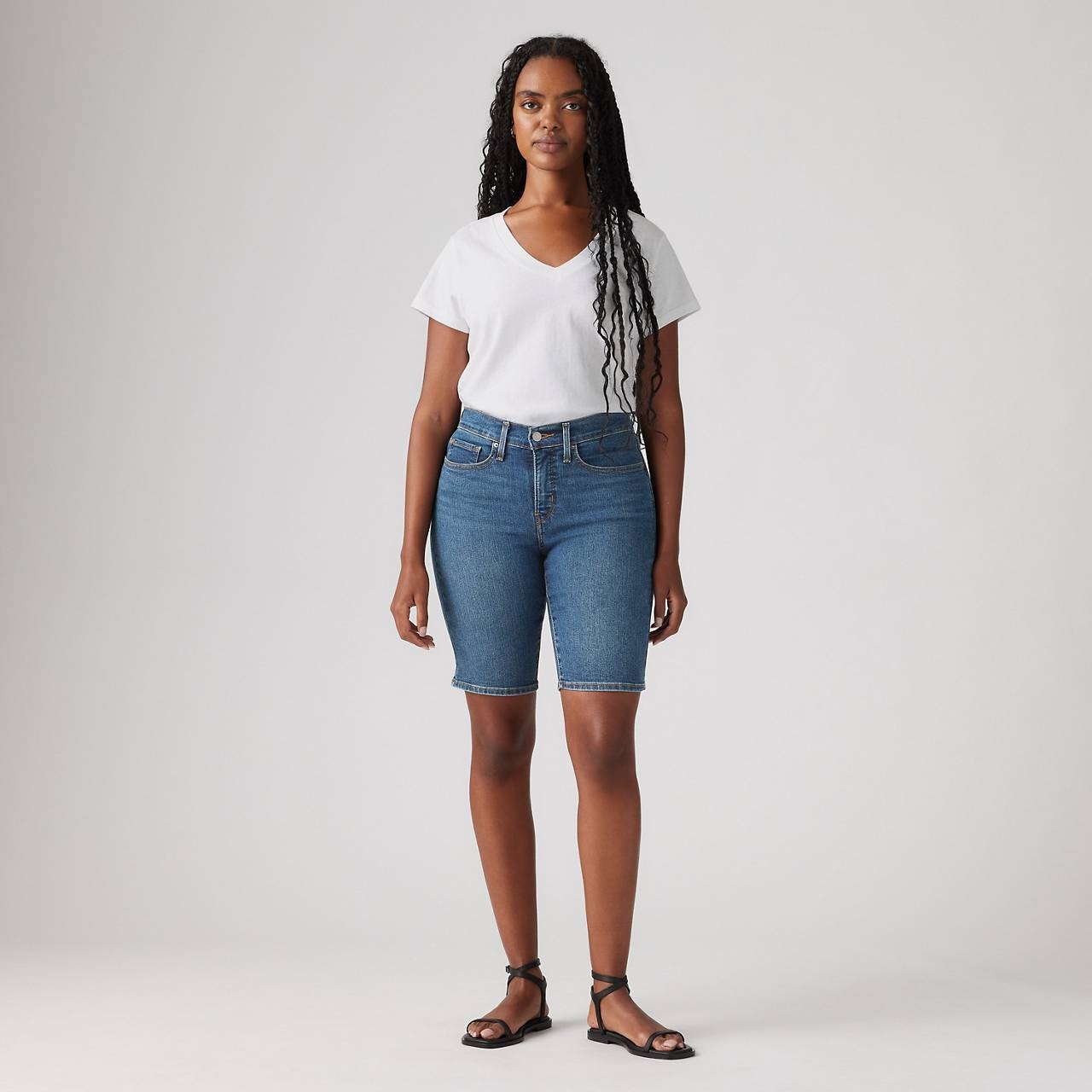SHAPING BERMUDA WOMEN'S SHORTS - 2