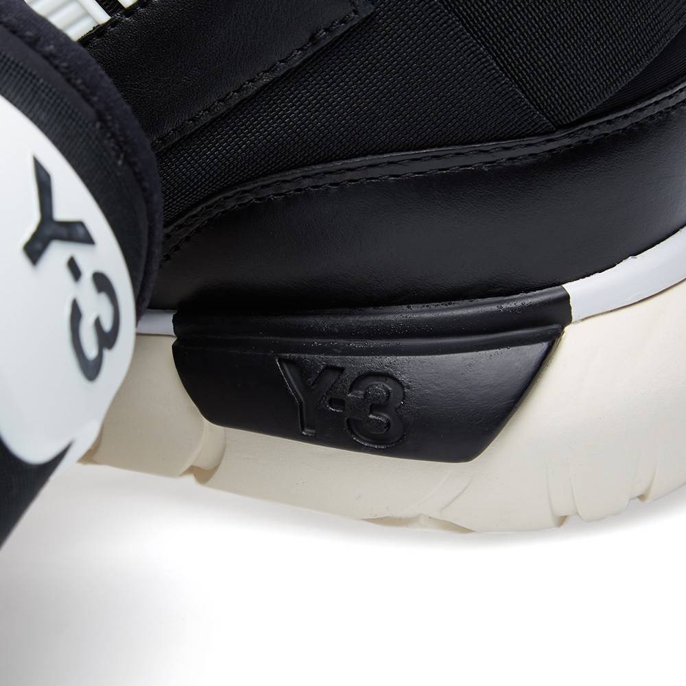 Y-3 Qasa High 'Black White' - 4